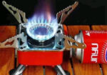 Emergency Portable Gas stove with gas bootle