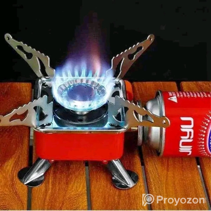 Emergency Portable Gas stove with gas bootle