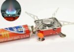 Emergency Portable Gas stove with gas bootle