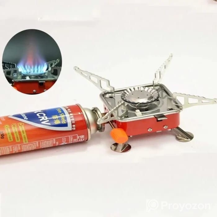 Emergency Portable Gas stove with gas bootle