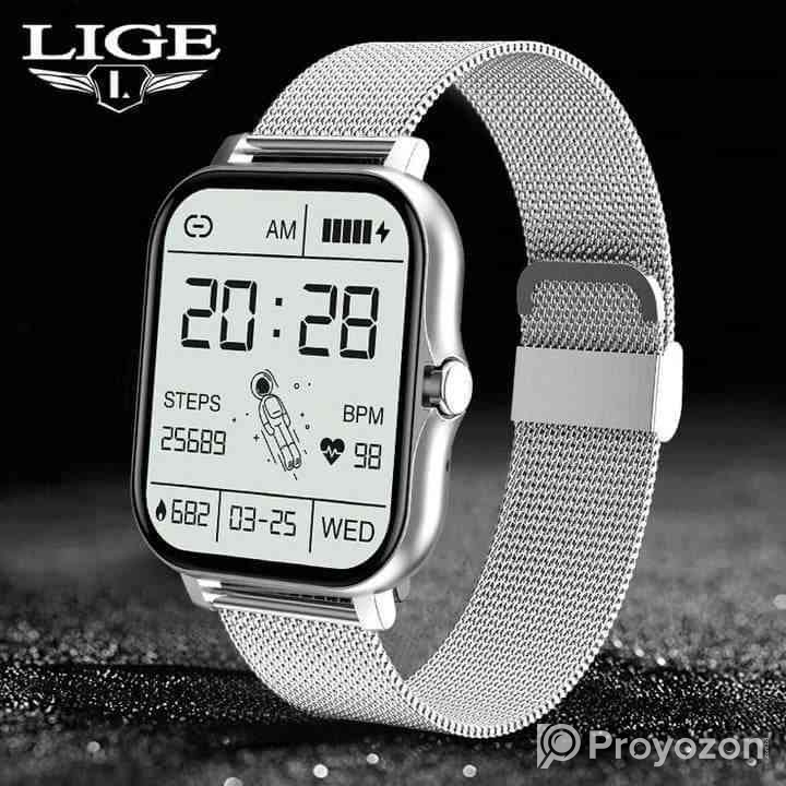 LIGE GT20 smart watch Bluetooth call music dial sleep heart rate