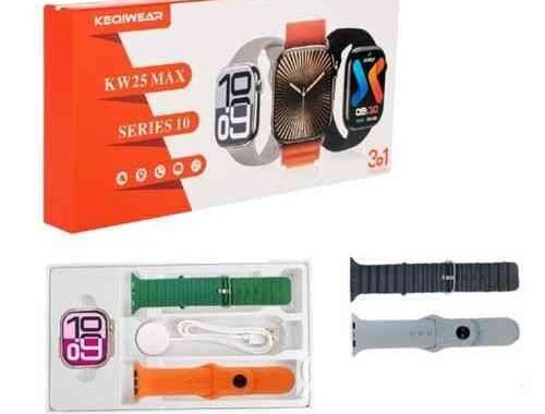 KW25 MAX Smart Watch | 1.91″ HD Display | Bluetooth Calling | 10