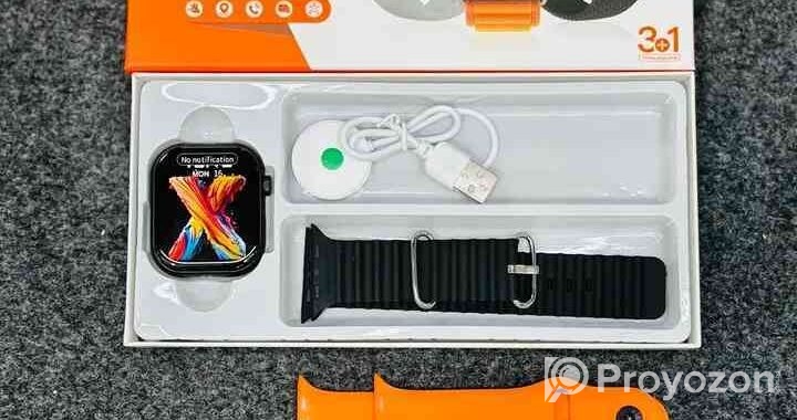 KW25 MAX Smart Watch | 1.91″ HD Display | Bluetooth Calling | 10