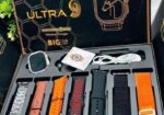 DT900 Ultra 9 Smart Watch (Strap 7+1 cover ) ( Golden Color Editi