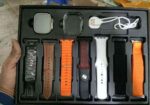 DT900 Ultra 9 Smart Watch (Strap 7+1 cover ) ( Golden Color Editi