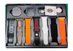 DT900 Ultra 9 Smart Watch (Strap 7+1 cover ) ( Golden Color Editi