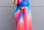 Rongdhonu Georgette sharee