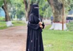 Rose Embroidery Abaya