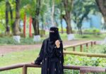 Rose Embroidery Abaya