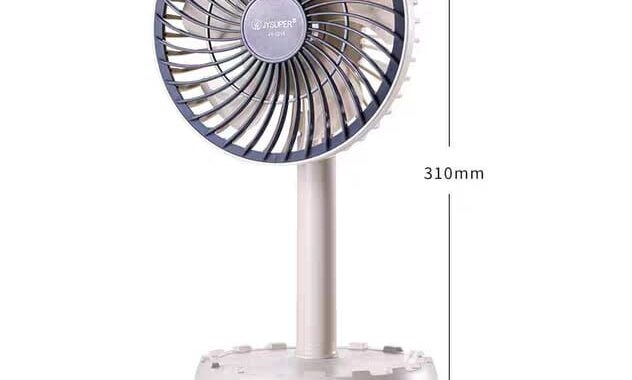 JYSUPER JY-2218 Mini Charger Fan এক চার্জে চলবে 10 ঘণ্টা  Batte