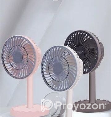 JYSUPER JY-2218 Mini Charger Fan এক চার্জে চলবে 10 ঘণ্টা  Batte