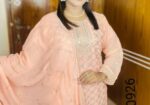 Georgette Embroidery Three Piece