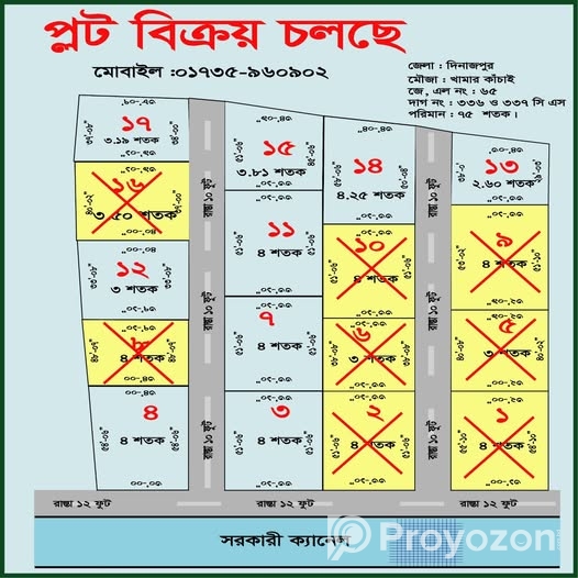 জমি বিক্রয় করা হব্র