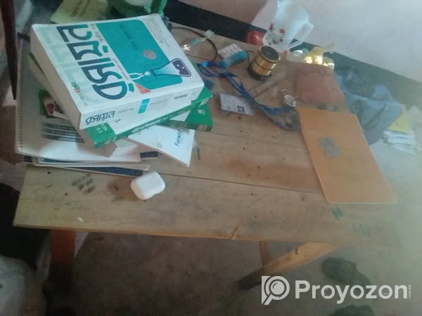 Akta bed r akta table bikri kora hobe