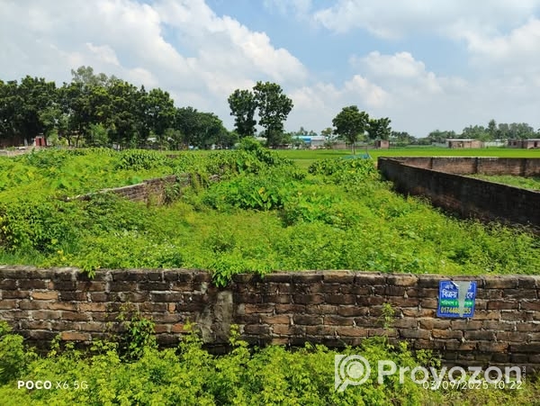 গোলাপবাগ লেবুর মোড়ে ১১ ফিট রাস্তা সংলগ্ন একটি প্ল