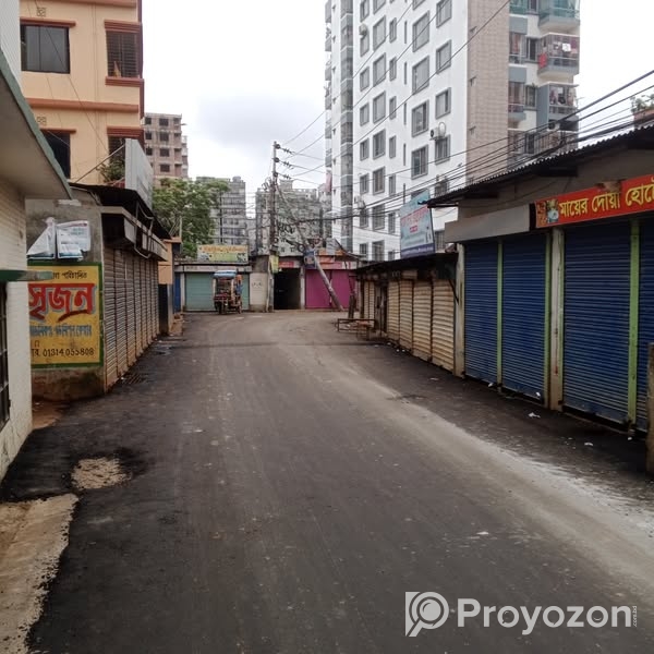 ৮ কাঠা জমির উপর জি + ৯ তলা বিল্ডিং