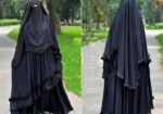 আয়েশা বোরকা সেট হিজাব নিকাবসহ