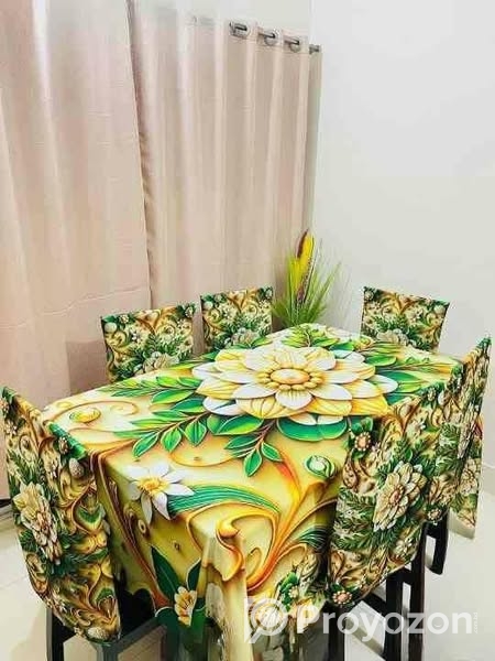 চমৎকার 3D প্রিন্টেড টেবিল ক্লথ সেট