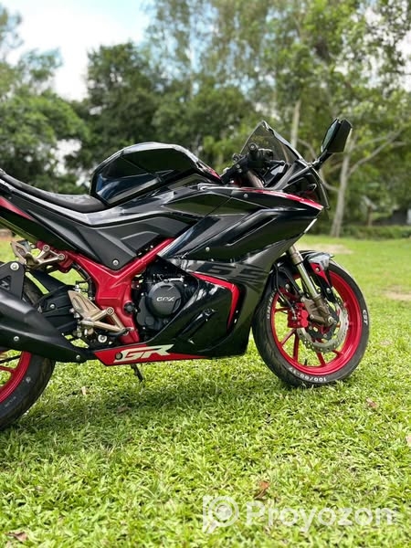 জিপিএক্স ডেমন ১৬৫ সি সি নিলামকৃত বাইকটি বিক্রি করা হবে।