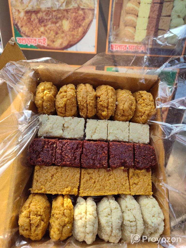 বগুড়ার অথেন্টিক দইয এর সাথে মহাস্থানগড়ের বিখ্যাত কটকটি সহ বিভিন