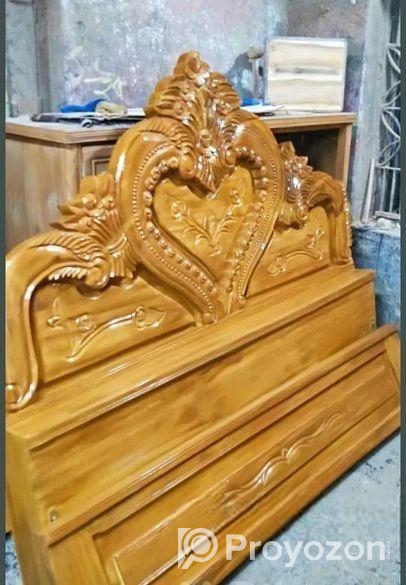 আকাশমনি কাঠের খাট ছয় ভাই সাত ফিট বিক্রয় করব