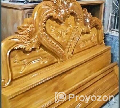 আকাশমনি কাঠের খাট ছয় ভাই সাত ফিট বিক্রয় করব