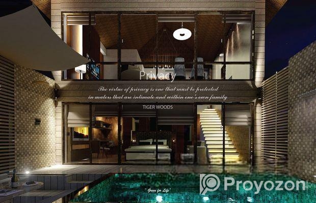 Only 5 Lac taka at Star resort Duplex villa with pool share