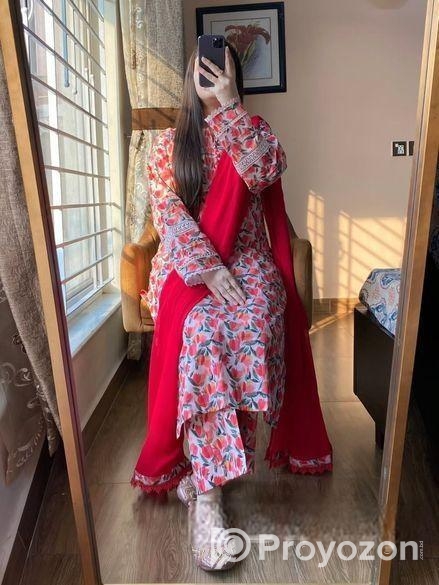 থ্রি পিস বিক্রি হবে