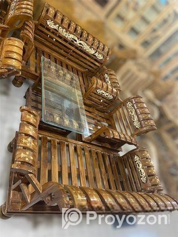 ৬ মাসের EMI করে সেগুন কাঠে লিকার সোফা