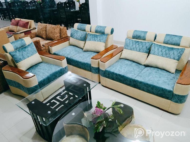 সোফা সেট নাটাই মডেল ২+২+১