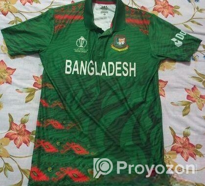 Bangladesh Mens World Cup Jersey Player Addition