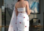 Premium Jorjet Love Embroidery Sharee