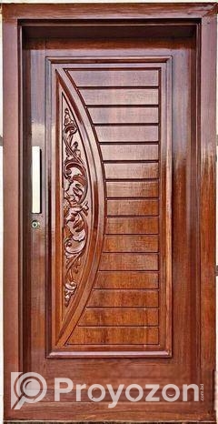 টেকসই ও দৃষ্টিনন্দন সেগুন কাঠের দরজা