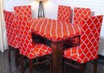 Custom Chaina Print Chair Covers in Bangladesh