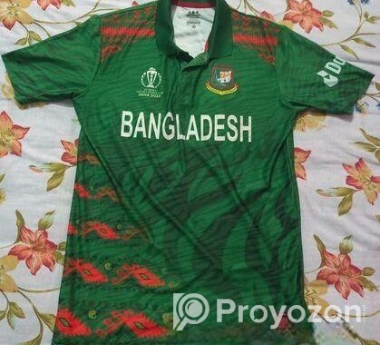 Bangladesh Mens World Cup Jersey Player Addition