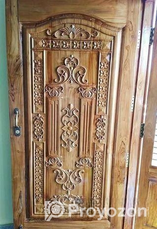 টেকসই ও দৃষ্টিনন্দন সেগুন কাঠের দরজা