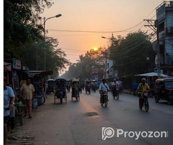 মেইন রোডের ১ পলট পর ৩ শতাংশ জমি।