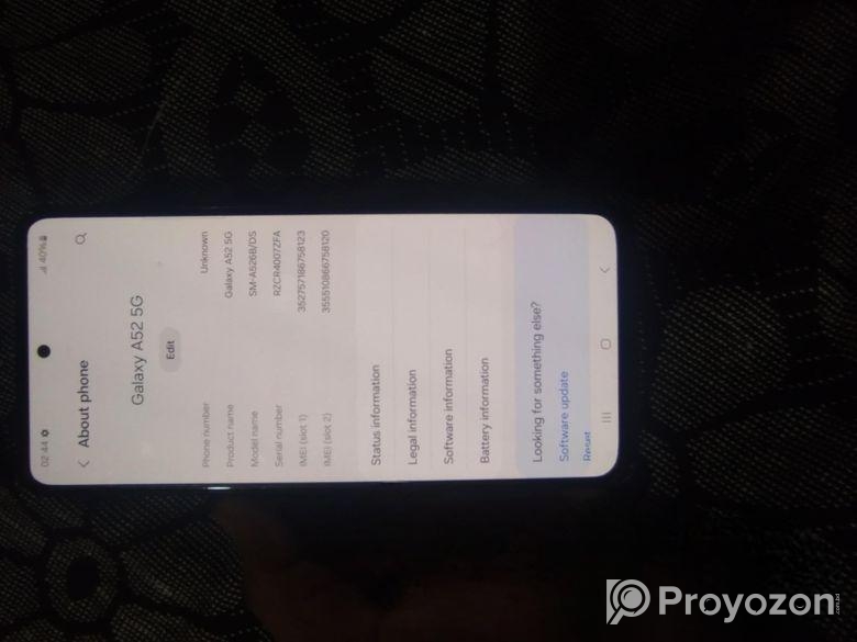 Samsung Galaxy A52 5G (Used)