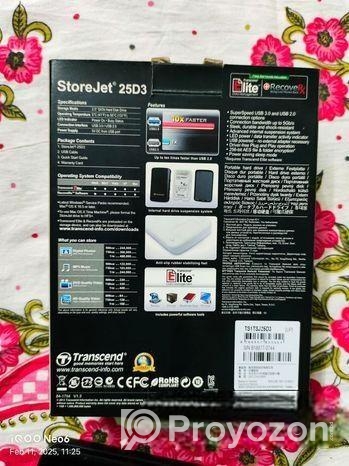 Transcend 1tb Portable Hard Disk