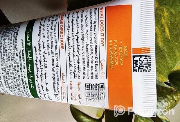 GARNIER fast bright facewash