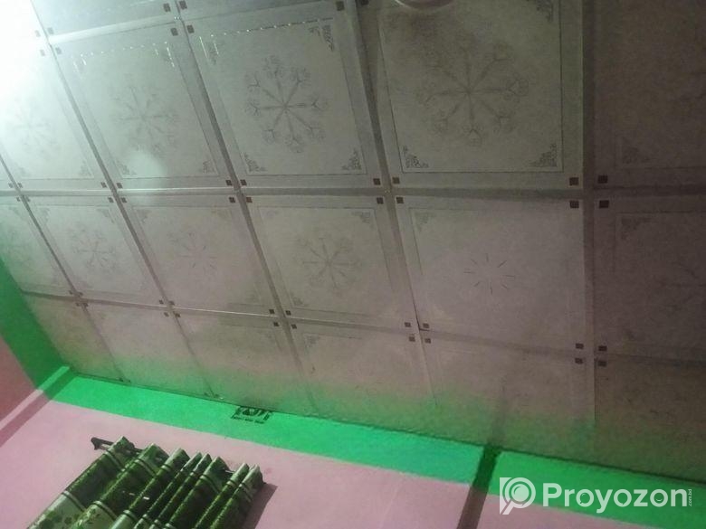 তিন রুম বিশিষ্ট অ্যাটাস্ট বাথরুম কিচেন সাপ্লাই বিদ্যুৎসহ বাইরে বা