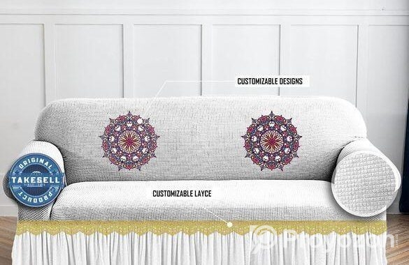Honeycomb Sofa Cover/ হানিকম্ব কভার