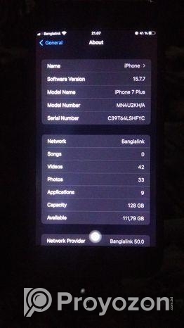 Apple iPhone 7 Plus 128 GB (Used)