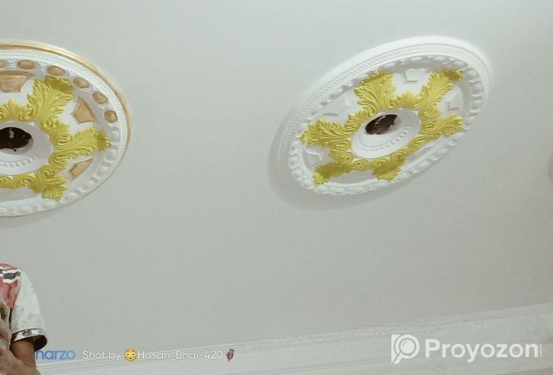 রং এর কাজ ও সেনেটারী এবং টাইলস করা হয়।