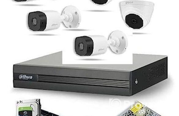 DAHUA 5 PCS CC CAMERA 2MEGAPIXEL NIGHTVISION FULLS