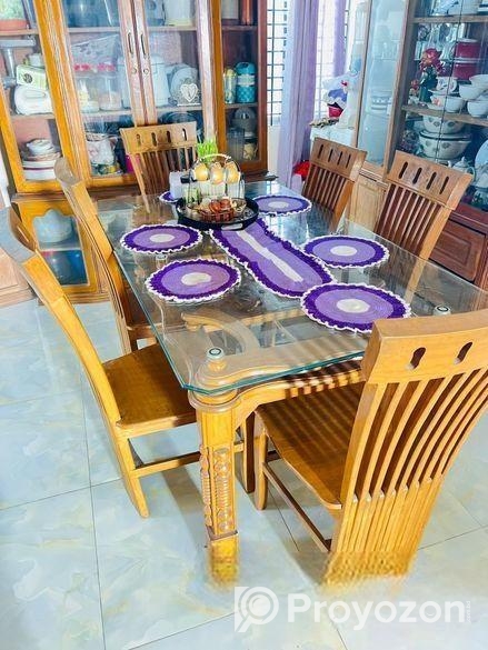 বায়োমেট্রিক সেগুন কাঠের টেবিল