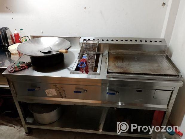 হট প্লেট ডিপ ফায়ার চুলা