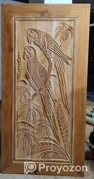 মেহগনি দরজা কেমিক্যাল করা