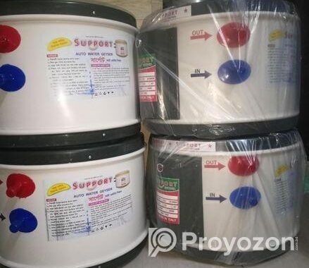 Support Auto Water Geyser