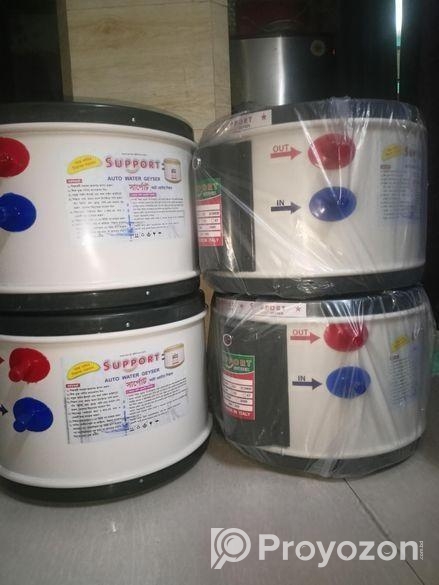 Support Auto Water Geyser